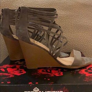 Fergalicious By Fergie Hunter Strappy Wedge Sandal